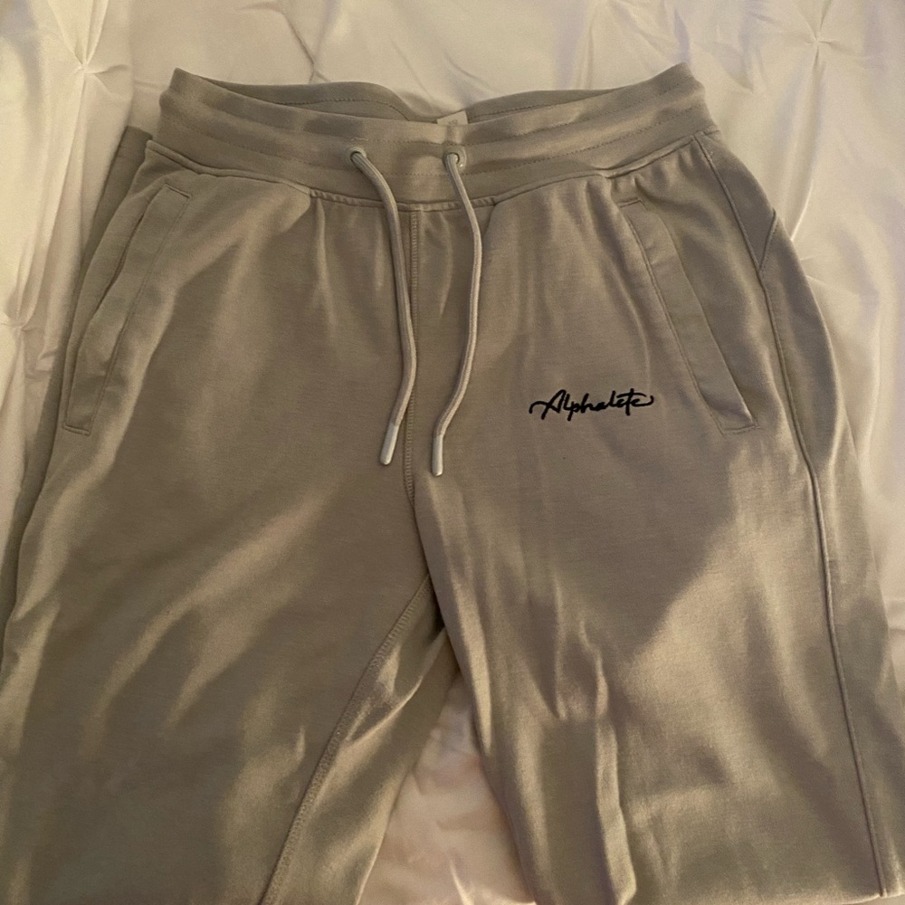 Gray Alphalete joggers